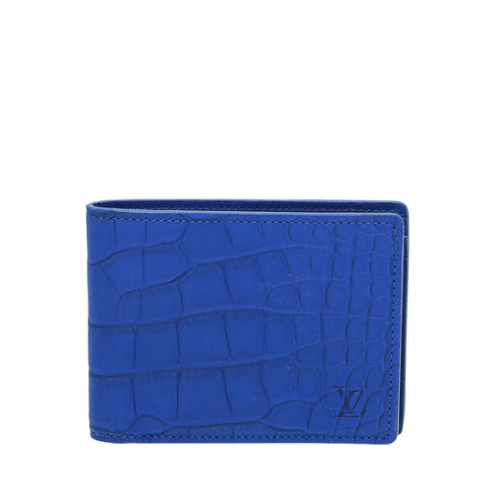Louis Vuitton LV alligator/crocodile wallet, Men's Fashion