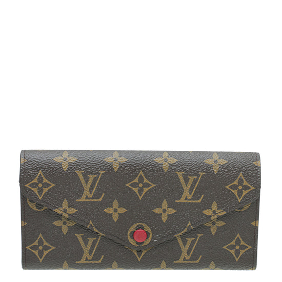 Louis Vuitton Monogram Fuchsia Josephine Wallet