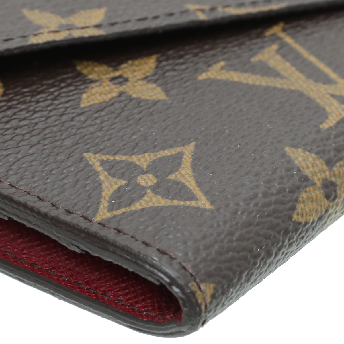 Louis Vuitton Monogram Fuchsia Josephine Wallet