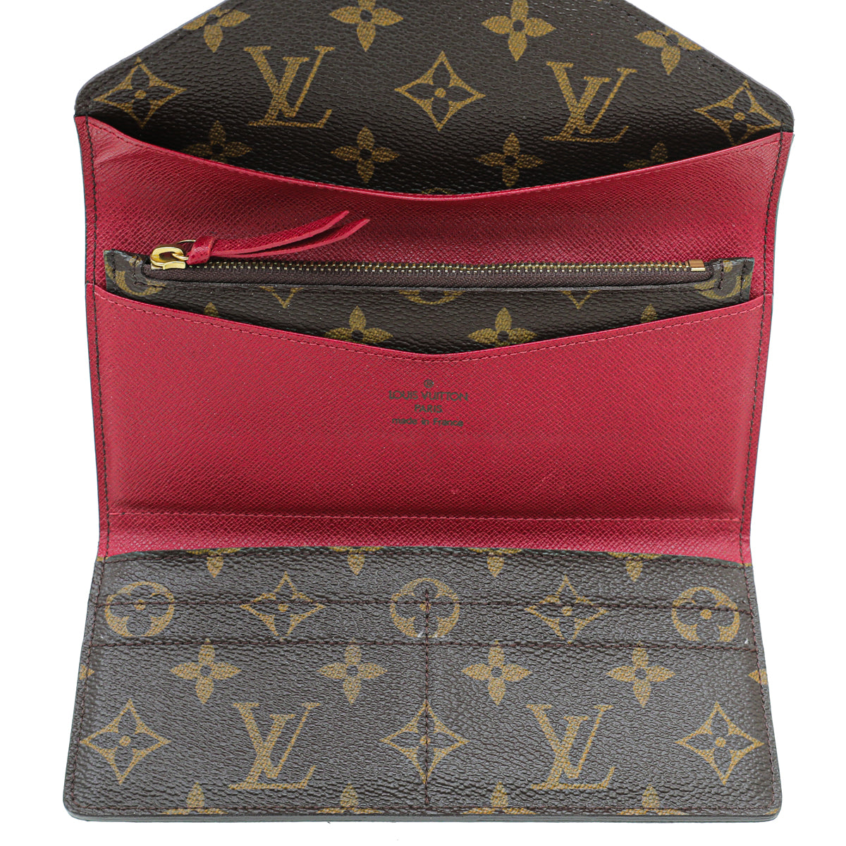 Louis Vuitton Monogram Fuchsia Josephine Wallet