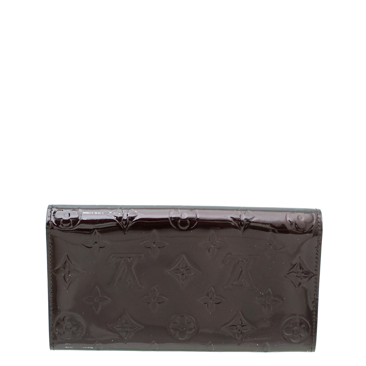 Louis Vuitton Amarante Monogram Vernis Sarah Wallet-Louis Vuitton-THE CLOSET
