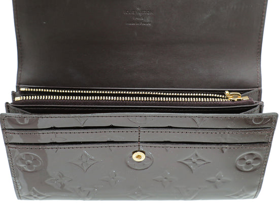 Louis Vuitton Neutrals Monogram Vernis Patent Leather Wallet