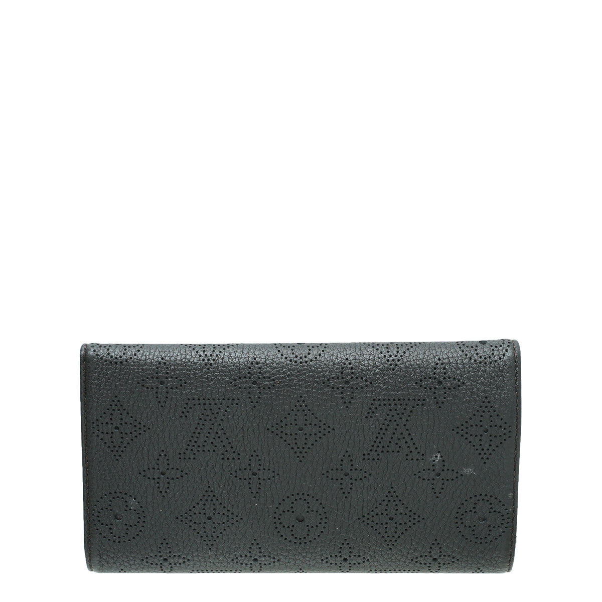 Louis Vuitton Black Monogram Mahina Perforated Wallet-Louis Vuitton-THE CLOSET