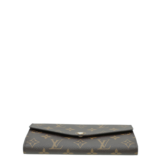 Louis Vuitton 2014 LV Monogram Sarah Wallet - Brown Wallets