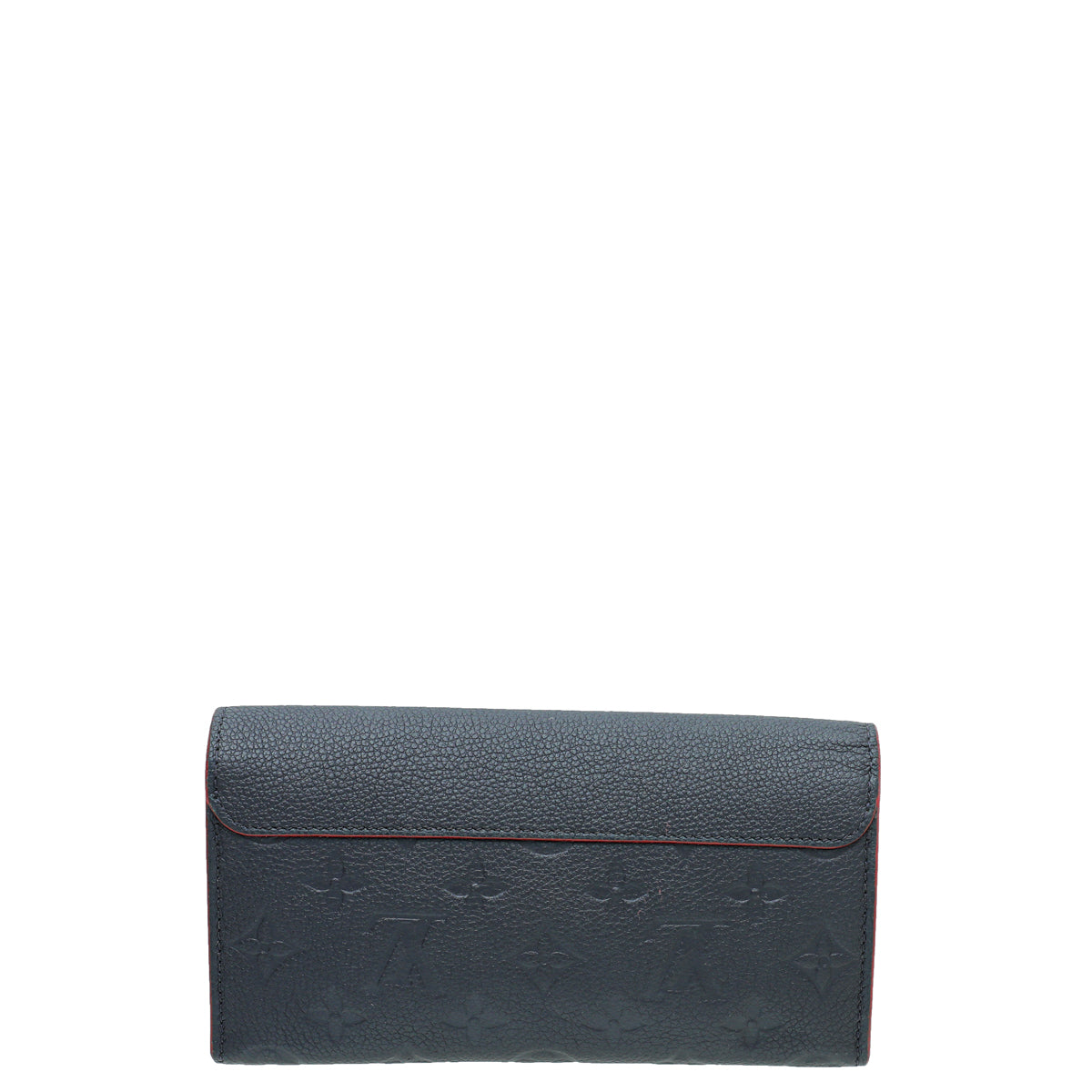 Louis Vuitton Rouge Marine Monogram Empreinte Pont-Neuf Wallet W /SD Initials-Louis Vuitton-THE CLOSET