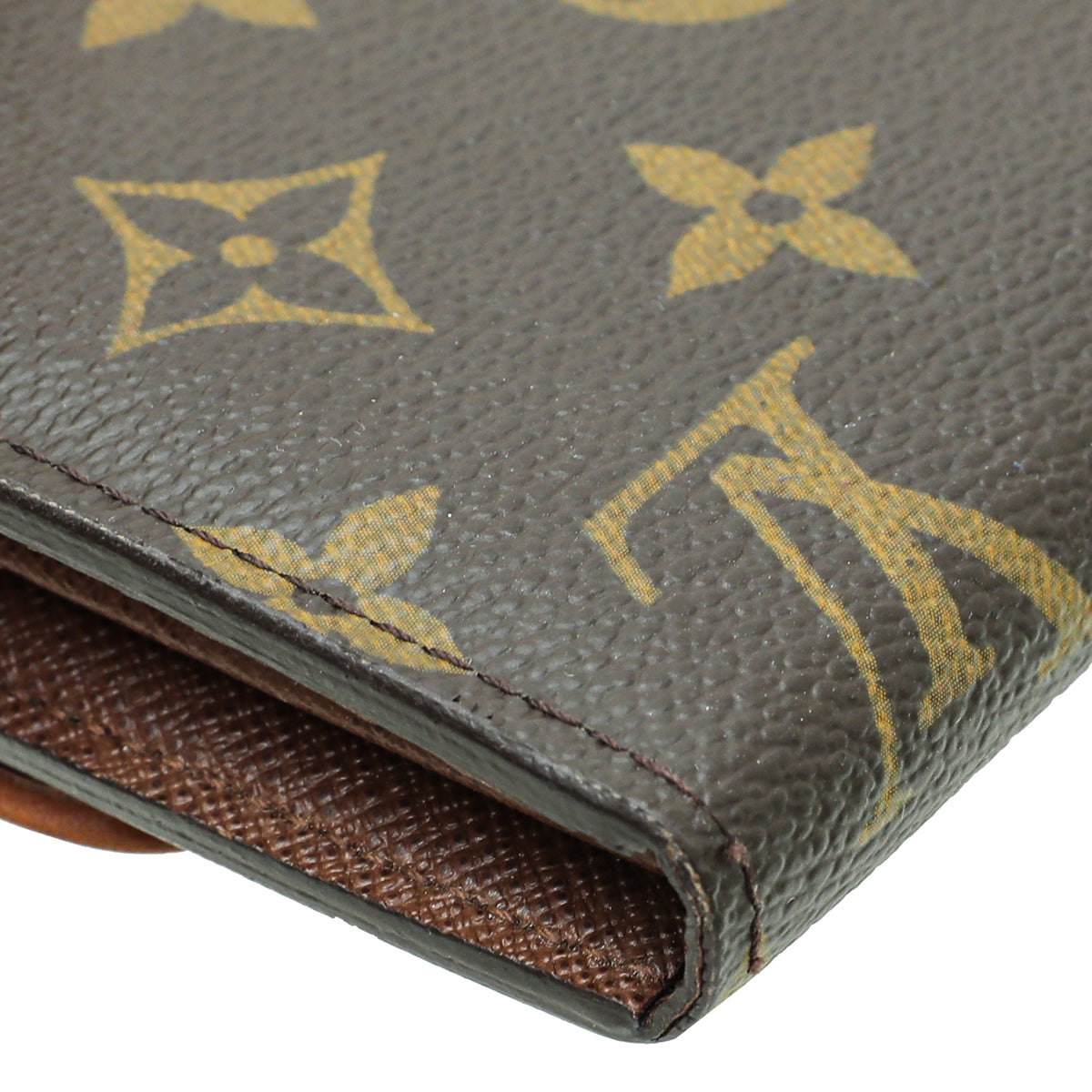 Louis Vuitton Portefeuille Boetie M63220 Brown Monogram Long Wallet 11545
