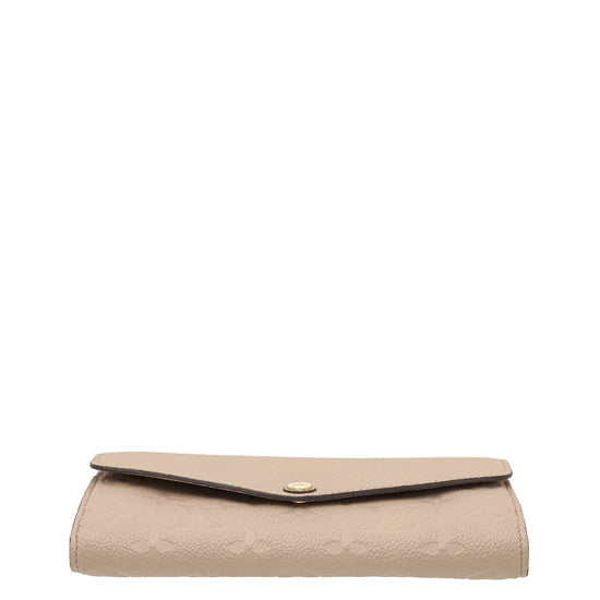 Louis Vuitton Cherry Monogram Empreinte Leather Sarah Wallet Louis Vuitton  | The Luxury Closet