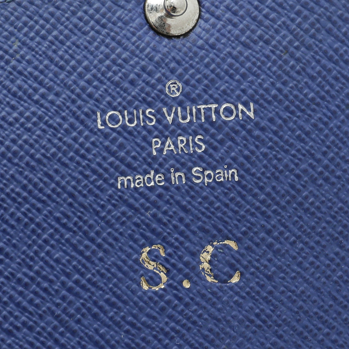 Louis Vuitton Blueberry Sarah Wallet w/S.C Initials – THE CLOSET