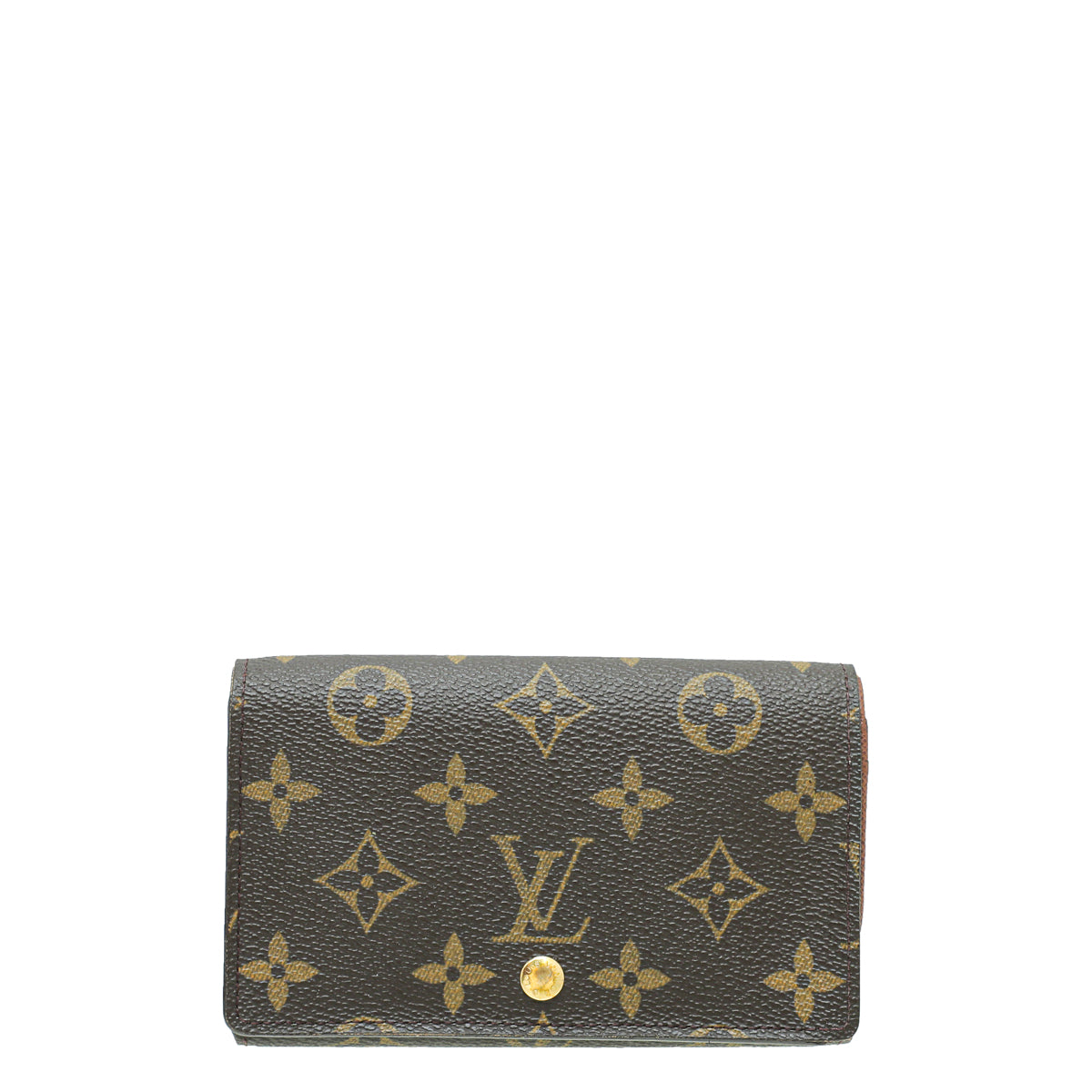 Louis Vuitton Brown Monogram Porte-Monnaie Tresor Wallet-Louis Vuitton-THE CLOSET