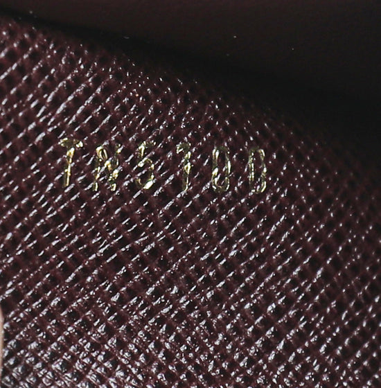 Louis Vuitton Sepia Monogram Mini Lin Canvas Trifold Wallet