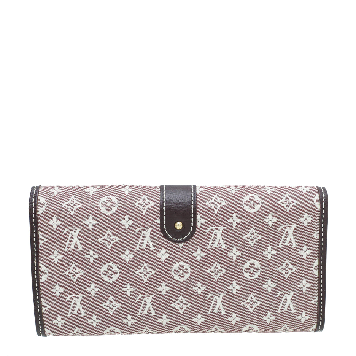 Louis Vuitton Sepia Monogram Mini Lin Idylle Sarah Wallet-Louis Vuitton-THE CLOSET