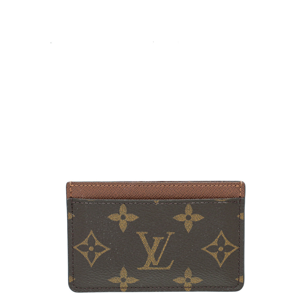 Louis Vuitton Monogram Caramel Card Holder-Louis Vuitton-THE CLOSET