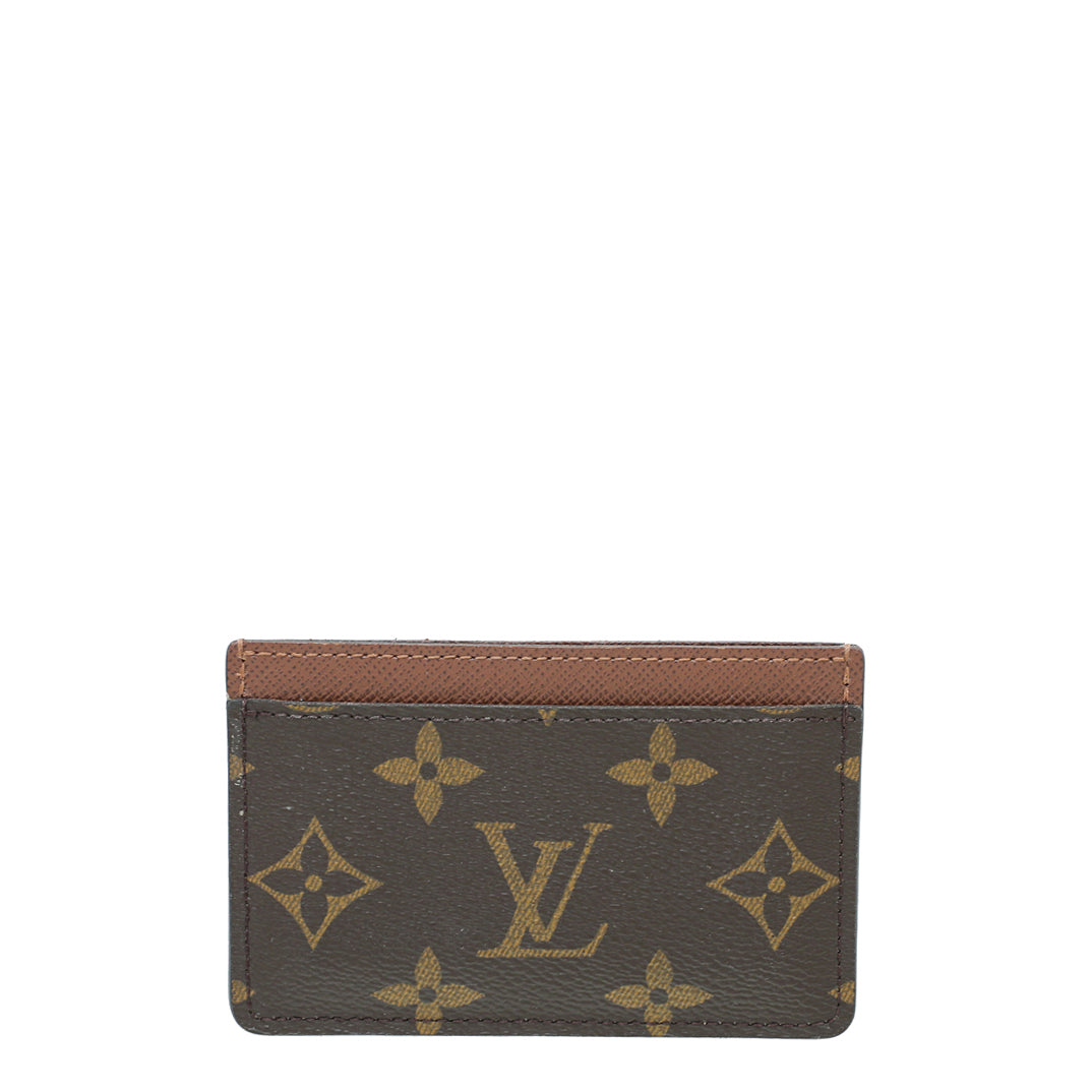 Louis Vuitton Monogram Caramel Card Holder-Louis Vuitton-THE CLOSET
