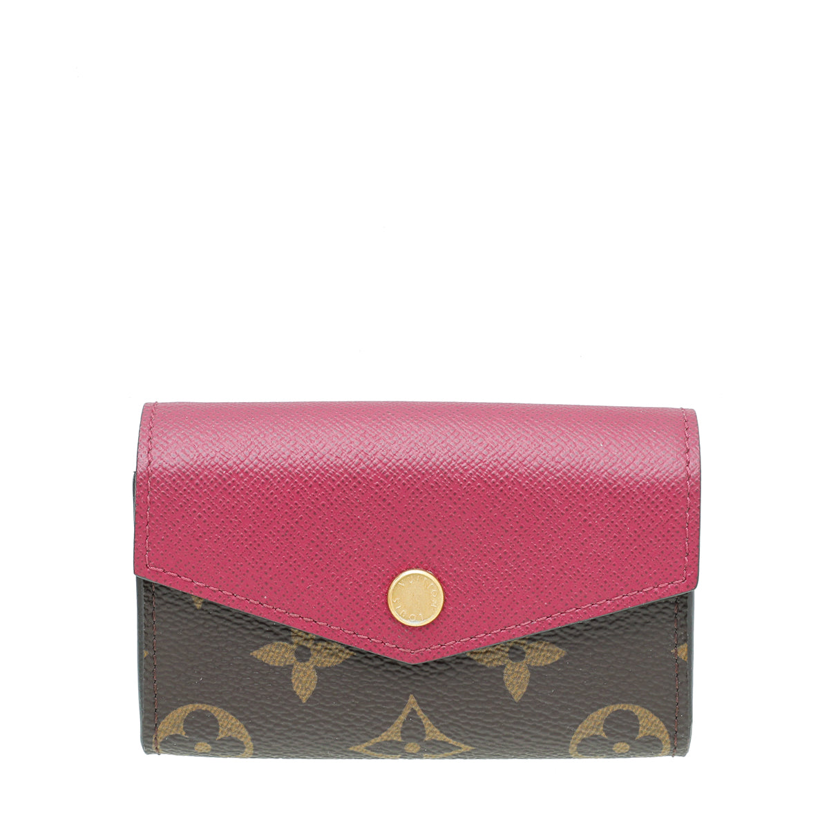 Louis Vuitton lv emilie wallet monogram with burgundy pink interior in 2023