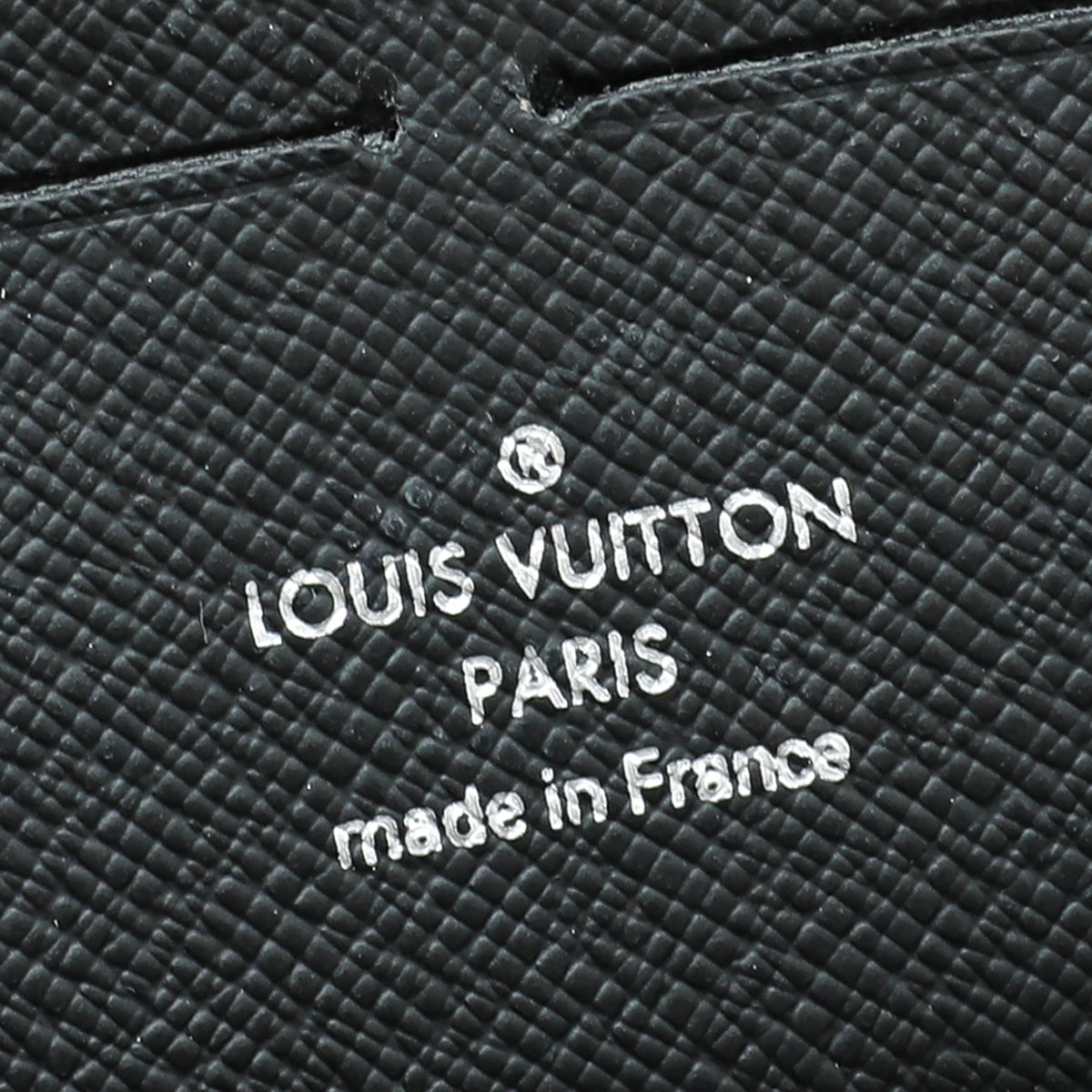 Louis Vuitton Black Electric Zippy Organizer Wallet