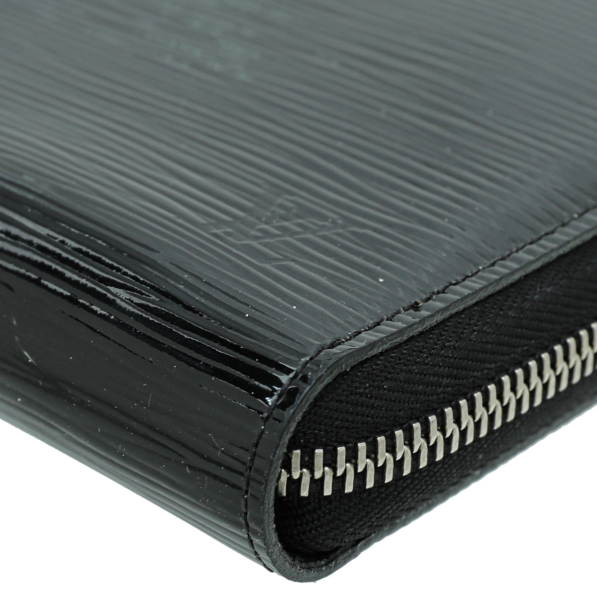 Louis Vuitton Black Electric Zippy Organizer Wallet