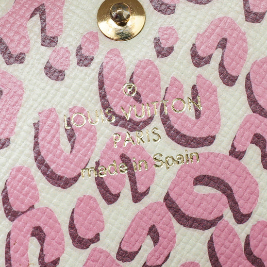 Louis Vuitton Monogram Stephen Sprouse Leopard Print Sarah Wallet For Sale  at 1stDibs