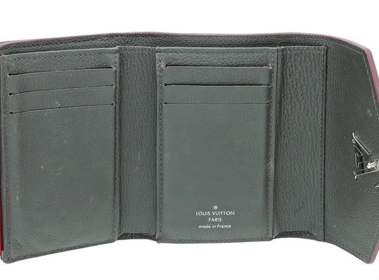 Louis Vuitton M62947 Mylockme Compact Wallet , Black, One Size