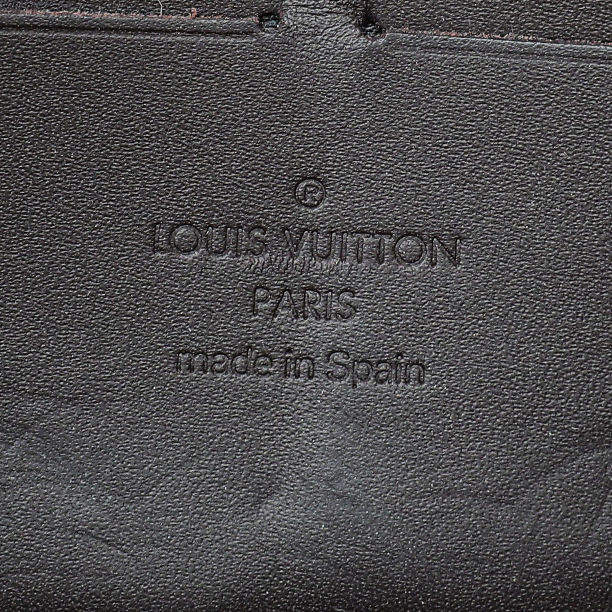 LOUIS VUITTON Monogram Porte Papier Zip Wallet M61207 LV Auth 42144 Cloth  ref.923373 - Joli Closet