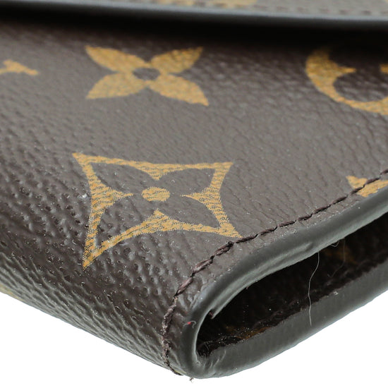 Louis Vuitton LV Monogram Coated Canvas Josephine Wallet - Brown