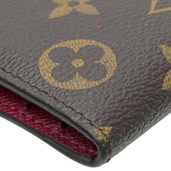 Louis Vuitton Monogram Fuchsia Josephine Wallet