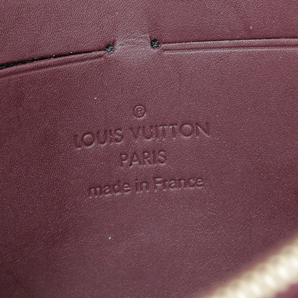 Louis Vuitton Rouge Fauvista Monogram Vernis Sarah Noeud Wallet