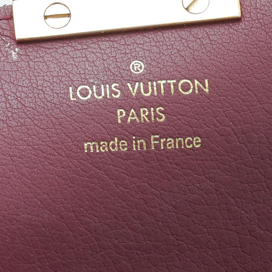 Louis Vuitton Bordeaux Monogram Canvas Elysee Wallet - Yoogi's Closet