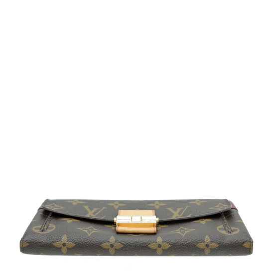Louis Vuitton Elysee Monogram Clutch Wallet with Saffron - A World