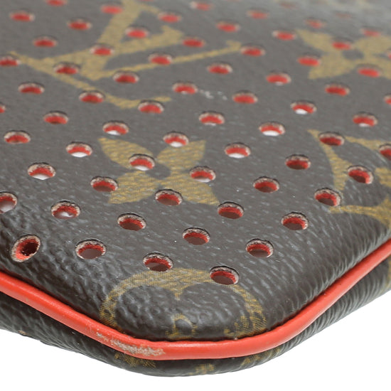 Louis Vuitton Monogram Limited Edition Perforated Wallet