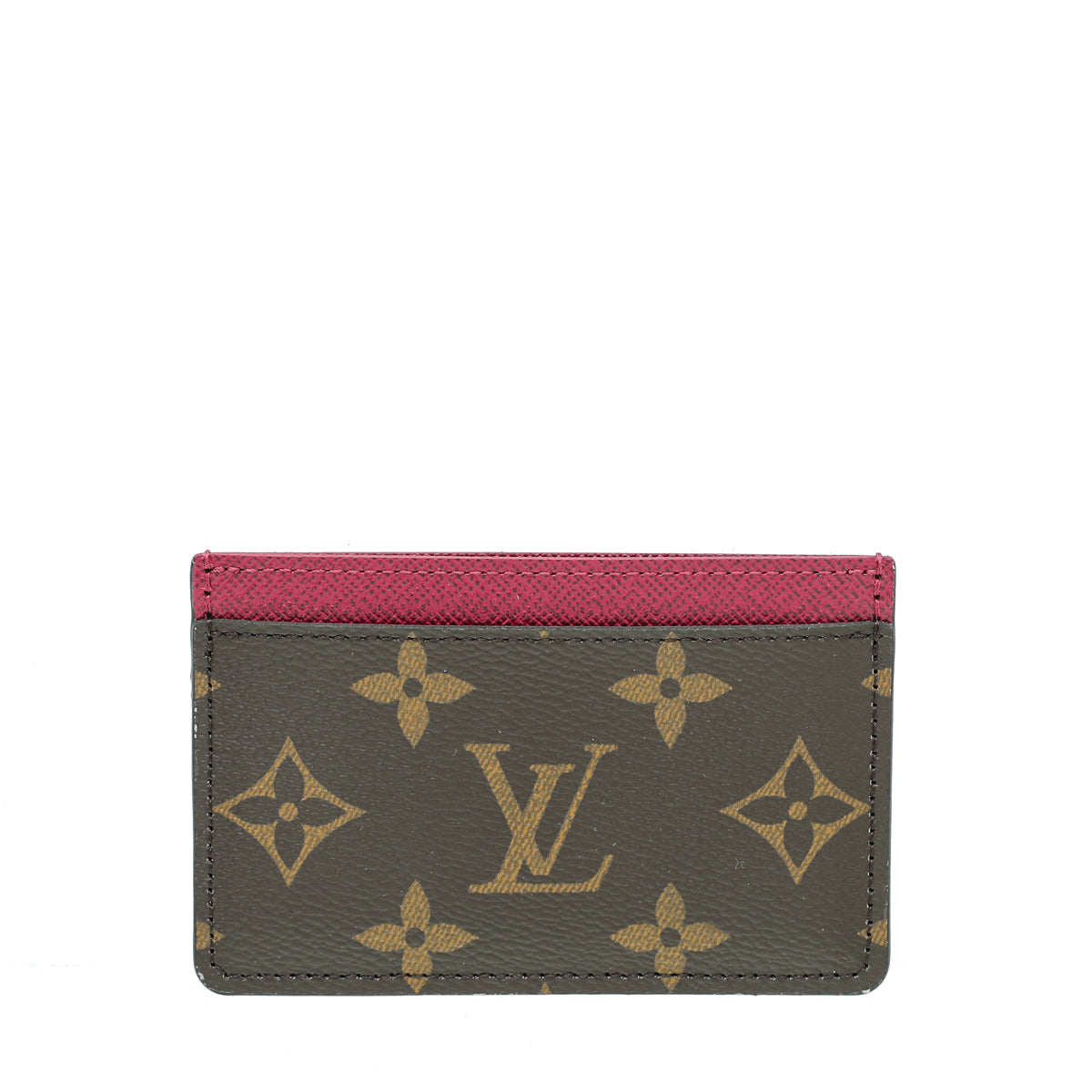 Louis Vuitton Monogram Fuchsia Card Holder-Louis Vuitton-THE CLOSET