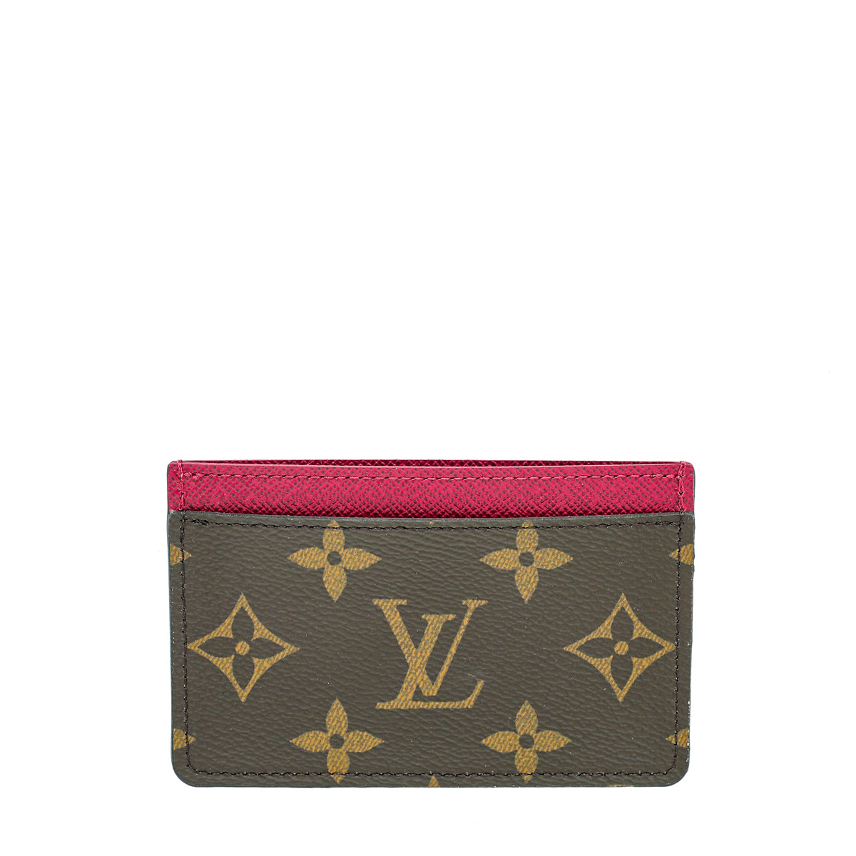 Louis Vuitton Monogram Fuchsia Card Holder-Louis Vuitton-THE CLOSET
