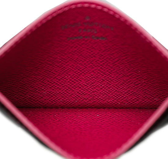 Louis Vuitton Fuchsia Monogram Flat Card Holder – Globalluxcloset