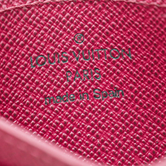 Louis Vuitton Monogram Fuchsia Card Holder