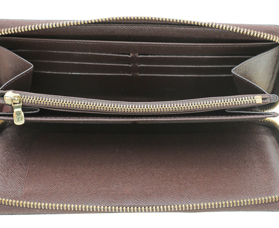 Louis Vuitton Ebene Zippy Organizer Wallet