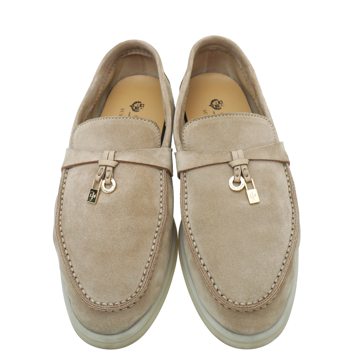 Loro Piana Sandstone Summer Charm Walk Loafers 36 – THE CLOSET