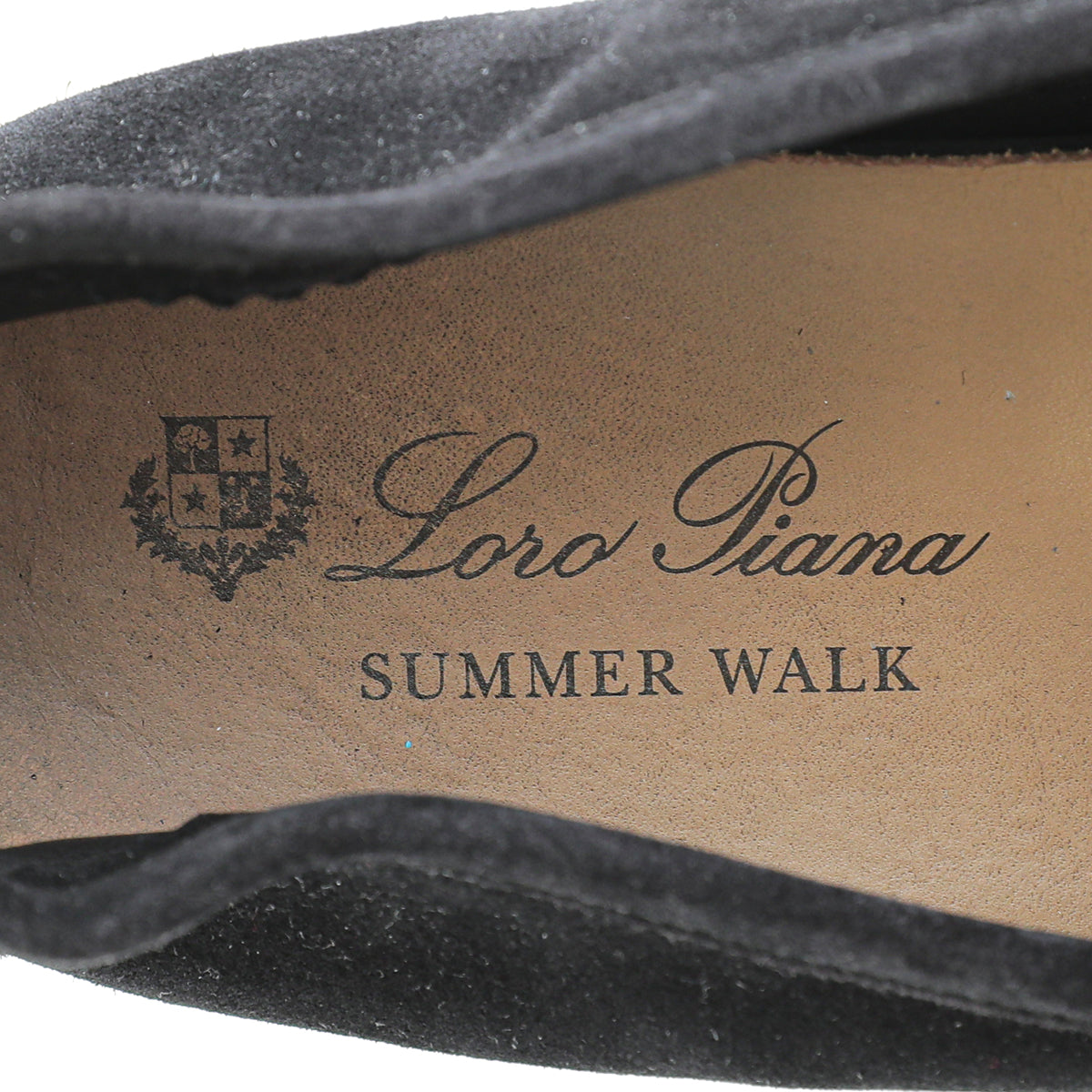 Loro Piana Black Summer Charm Loafer 38.5 – The Closet