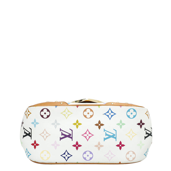 Louis Vuitton White Multicolor Monogram Marilyn Bag – The Closet