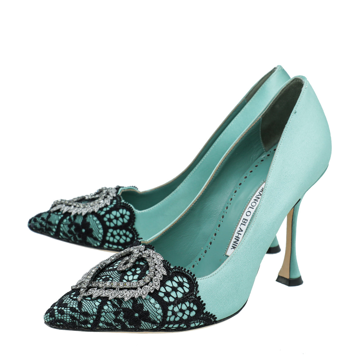 Manolo Blahnik Bicolor Gerontiushi Pump 37-Manolo Blahnik-THE CLOSET