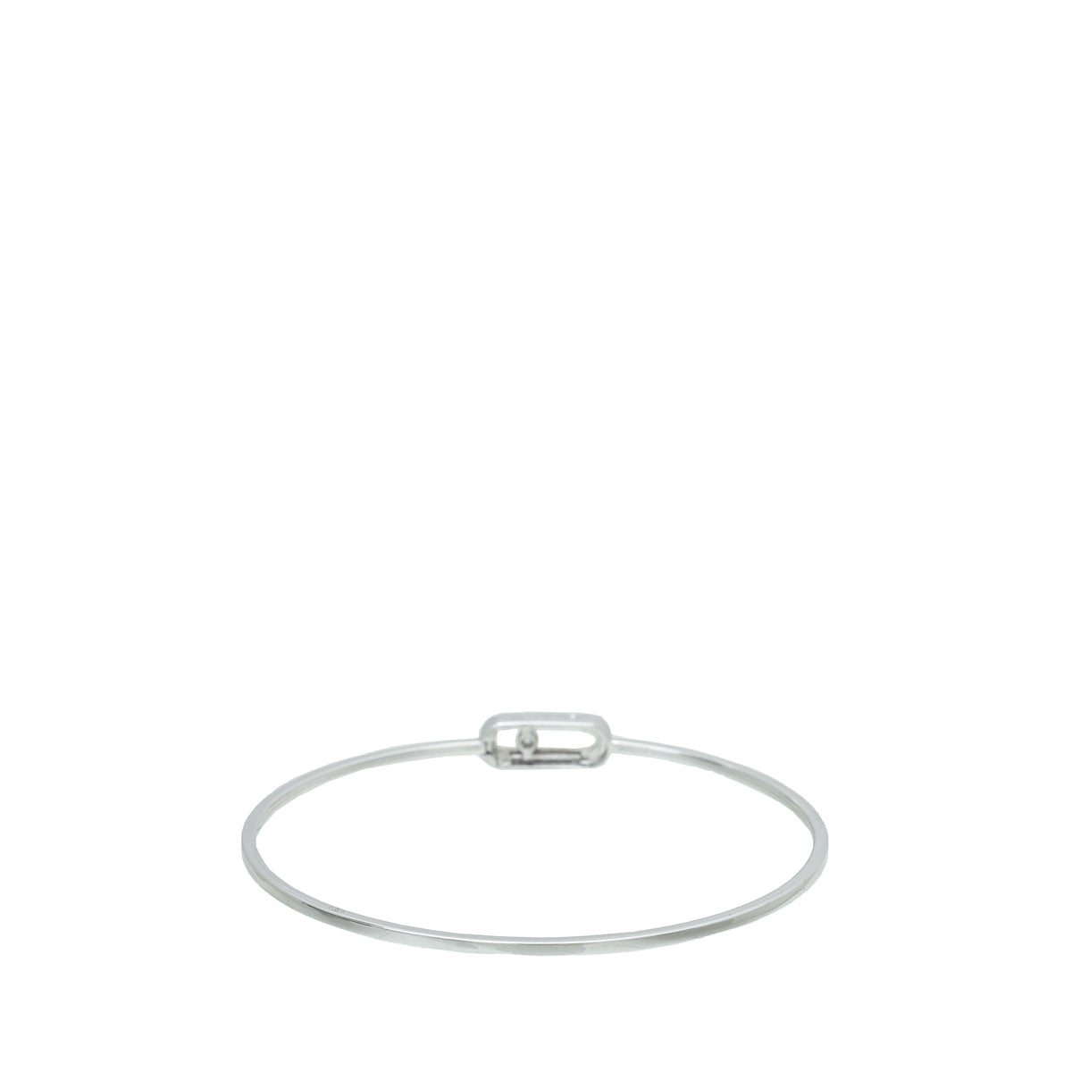 Messika 18K White Gold Diamond Move Uno Pave Flex Bracelet-Messika-THE CLOSET