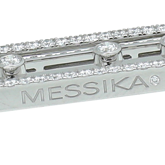 Messika 18K White Gold Diamond Move 10th PM Necklace