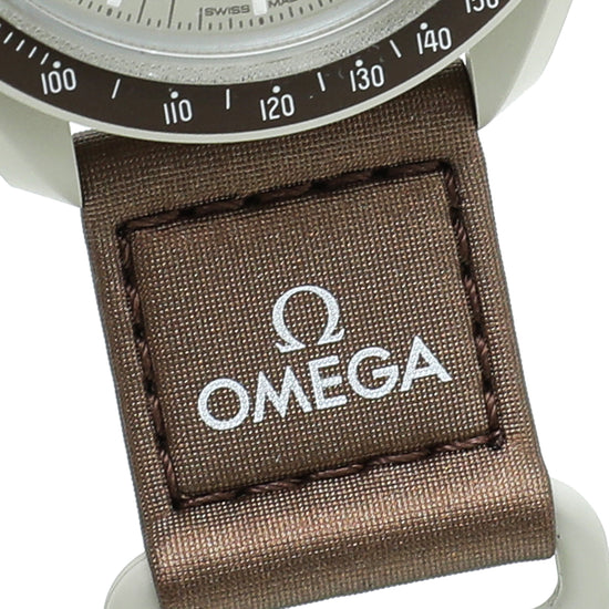 Omega Bicolor Bioceramic Moonswatch Mission To Saturn 42mm Watch