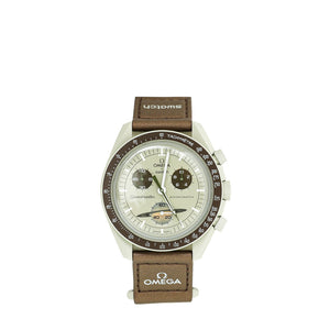 Omega Bicolor Bioceramic Moonswatch Mission To Saturn Watch