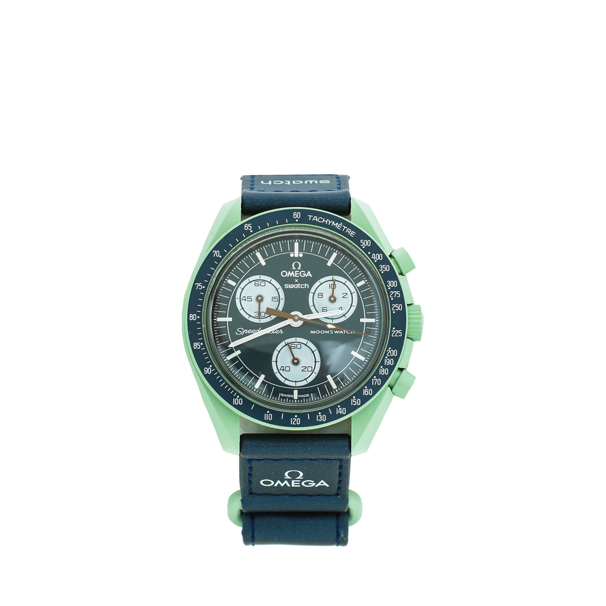 Omega Bicolor X Swatch Speedmaster Moonswatch Mission On Earth 42mm Swatch Watch-Omega-THE CLOSET