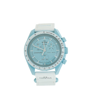 Omega Bicolor Mission To Uranus Bioceramic Quartz MoonSwatch
