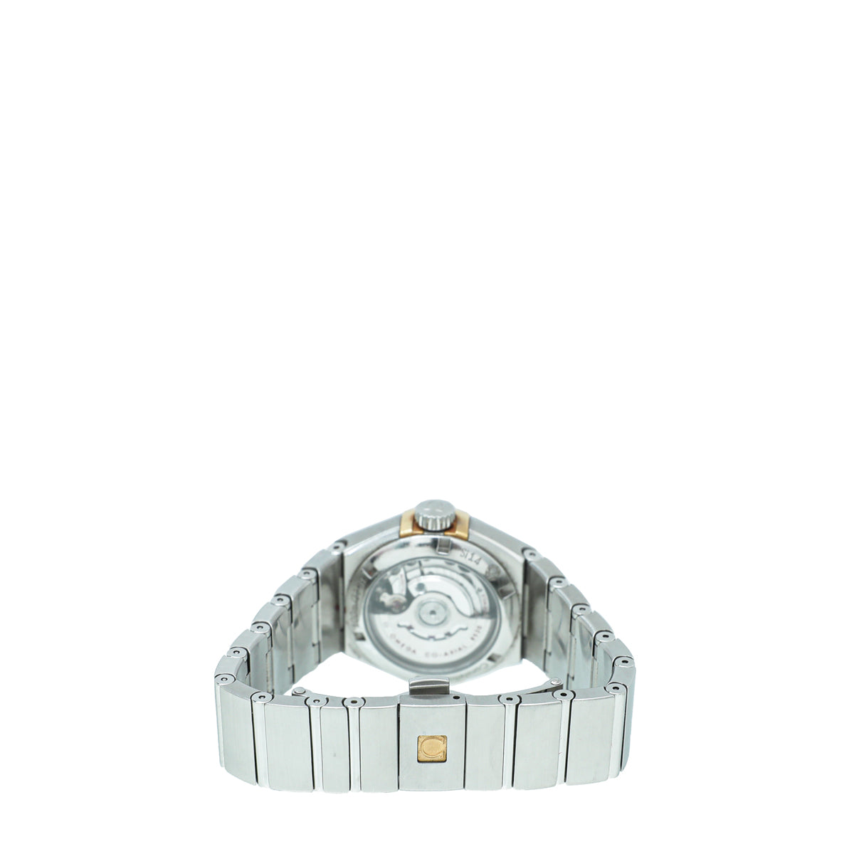 Omega 18K Yellow Gold ST.ST MOP Diamond Constellation Co-Axial Chronometer 27mm Automatic Watch-Omega-THE CLOSET