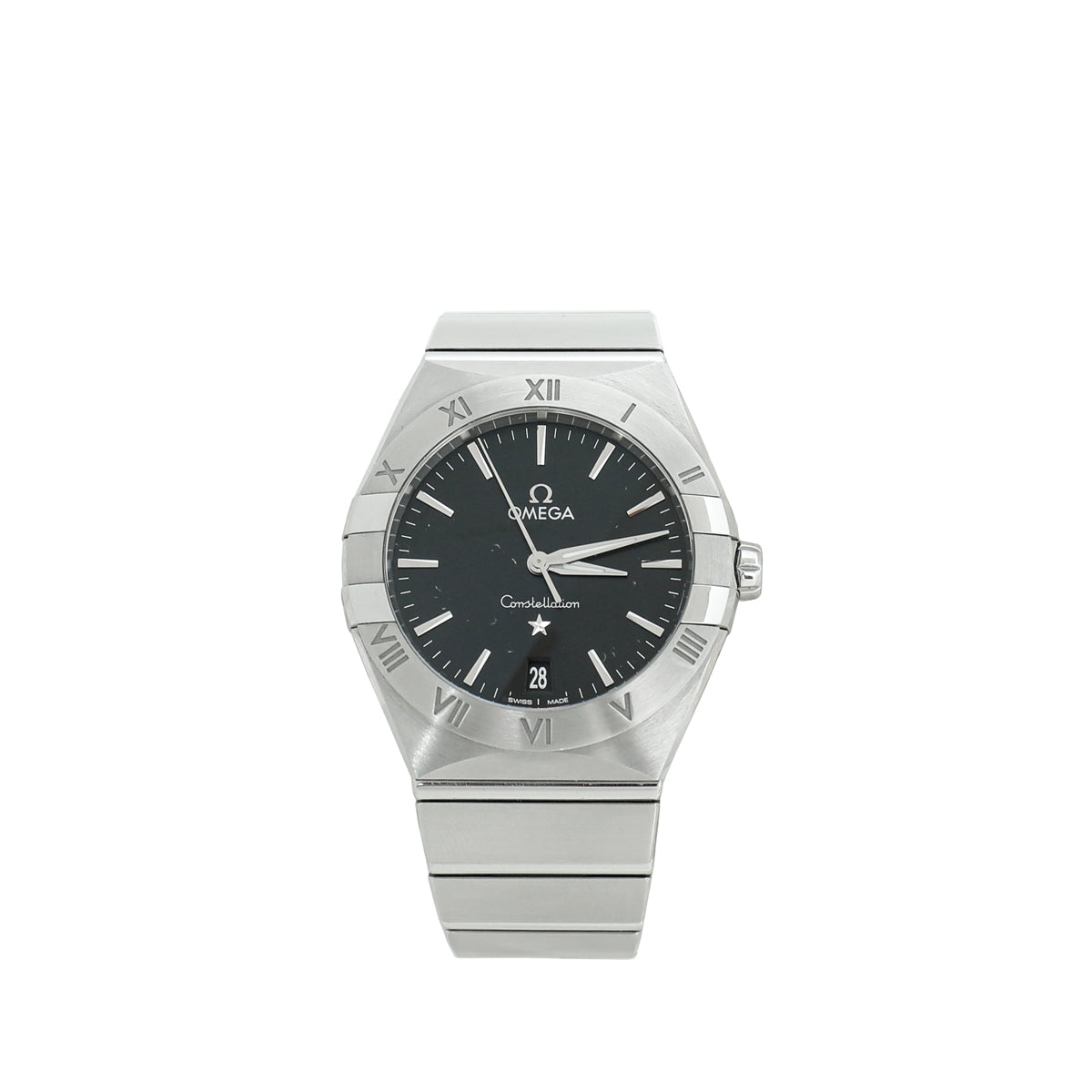 Omega Black ST.ST Constellation 36mm Quartz Watch