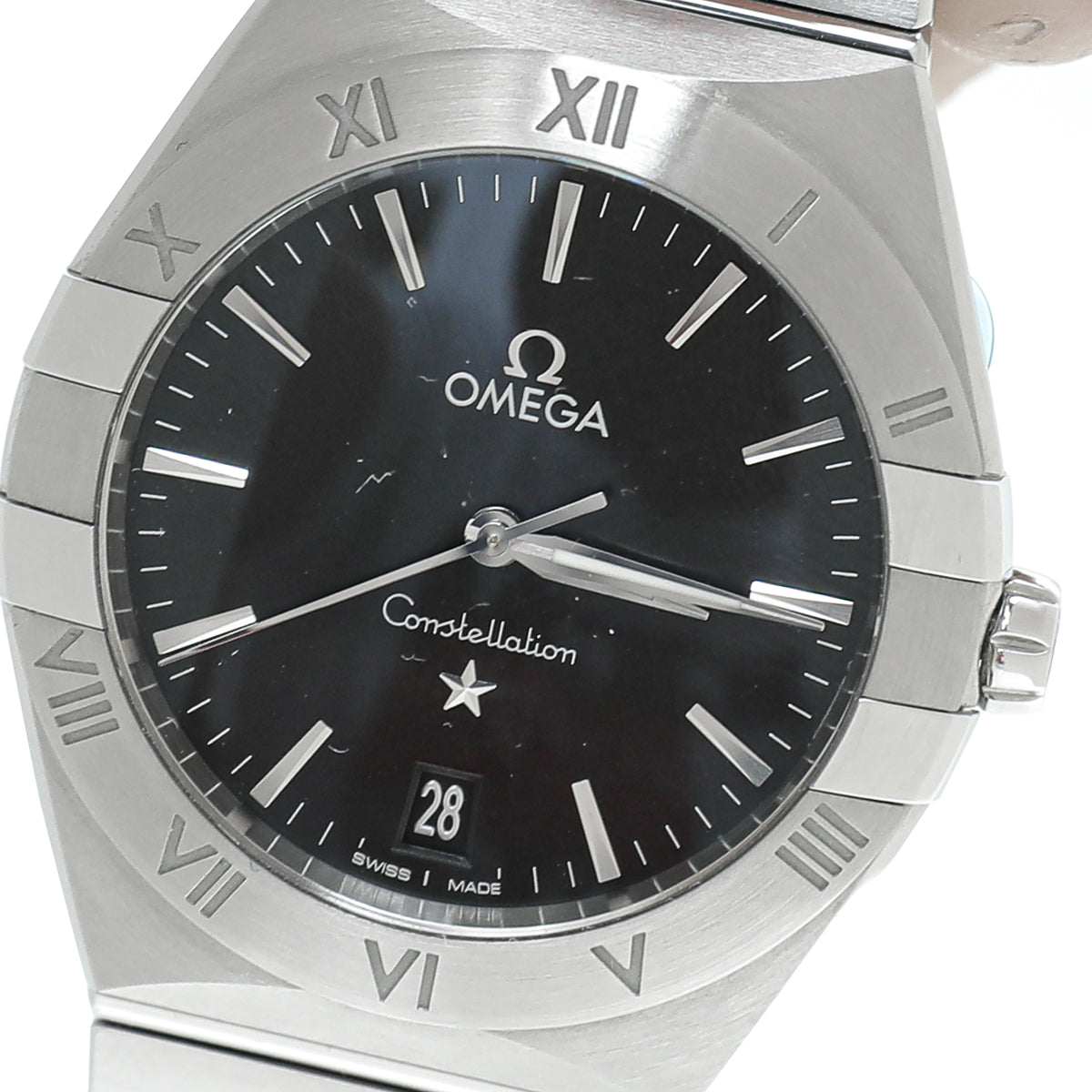 Omega Black ST.ST Constellation 36mm Quartz Watch – THE CLOSET