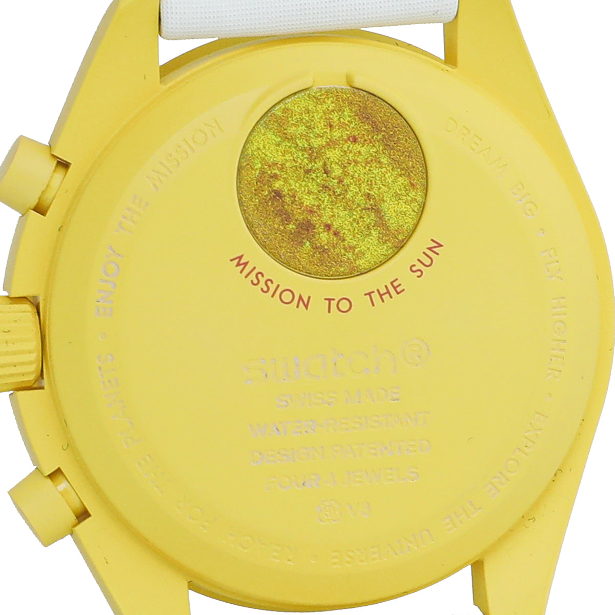 Omega Bicolor X Swatch Speedmaster Moonswatch Mission To The Sun Quartz 41mm Watch