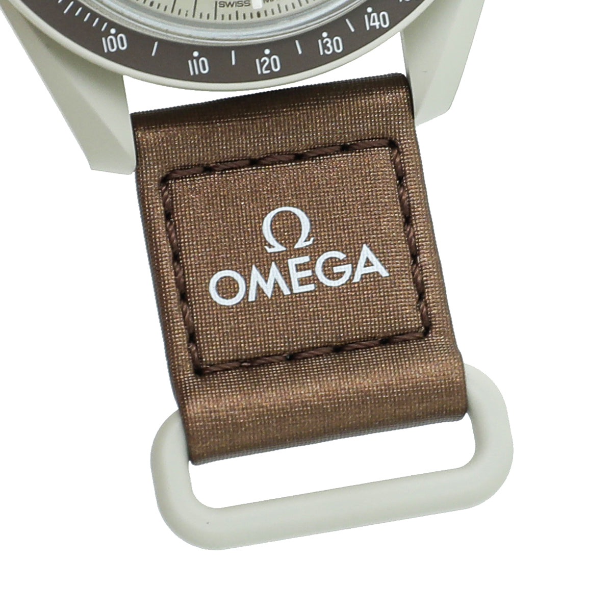 Omega Bicolor X Swatch Speedmaster Moonswatch Mission to Saturn Quartz 41mm Watch