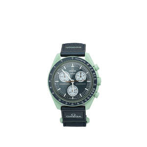 Omega Bicolor X Swatch Speedmaster Moonswatch Mission On Earth Quartz 41mm Watch